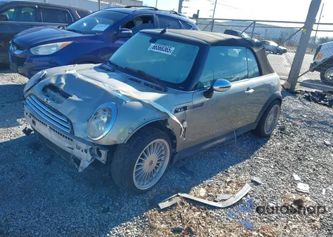2008 Mini Cooper S from USA, damaged, VIN WMWRH33568TL96810